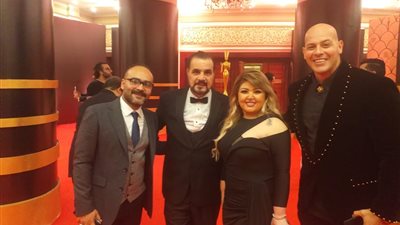 أحدث ظهور للمخرج وسام المدني بهرجان القاهرة للدراما بصحبة مها أحمد