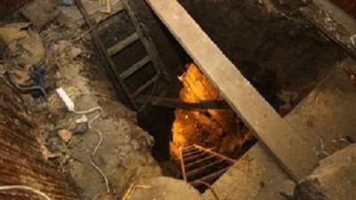 مصرع عاملين أثناء التنقيب عن الآثار بسوهاج