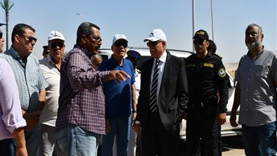 فودة يواصل جولاته اليومية ويتابع العمل بطريق السلام