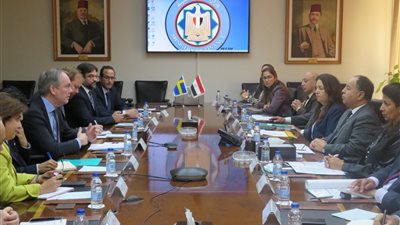 وزير المالية لسفير السويد: قادرون على تجاوز التحديات العالمية الراهنة