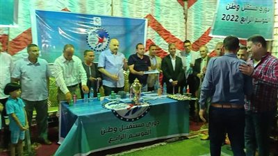 فريق سلاقوس بطلًا لدوري مستقبل وطن على مستوى مركز العدوة