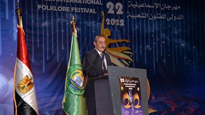 محافظ الإسماعيلية:مهرجان الفنون الشعبية محفلا دوليا يجسد عمق الثقافات