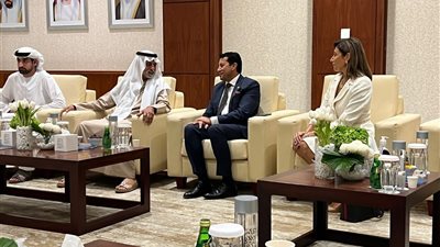 وزيرالشباب يشارك فى الجلسة الافتتاحية لمنتدى الاتصال الحكومى بالشارقة