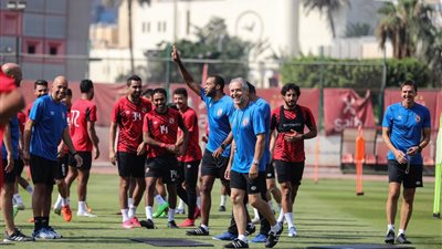 ميسى يظهر فى مران الأهلى اليوم إستعداداً لمواجهة طلائع الجيش ودياً
