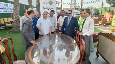 معرض الأثاث المنزلي بالمجان للأسر الأولى بالرعاية فى أبوحماد بالشرقية