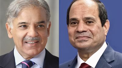 الرئيس السيسي يعزي رئيس الوزراء الباكستاني في ضحايا الفيضانات