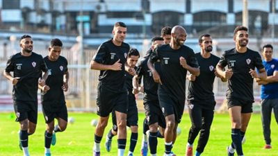 مران الزمالك.. فيريرا يرفع الحمل البدني للاعبين