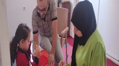 جلسات تخاطب وصعوبات تعلم وتنمية مهارات بمركز شباب العمار بالقليوبية