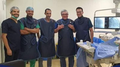 50 قسطرة قلبية علاجية خلال يومين بمجمع الإسماعيلية الطبي
