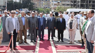 وكيل وزارة تعليم بني سويف يشهد حفل انتصارات أكتوبر