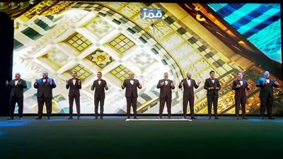 منشدي مصر تبدع في احتفالية المولد النبوي أمام الرئيس السيسي