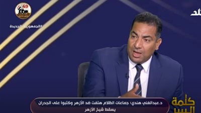 عبدالغني هندي: مصر لديها فرحين ذكرى نصر أكتوبر والمولد النبوي.. فيديو