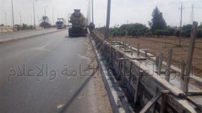 تأمين جانبي كوبري المستقبل و المنايف بالإسماعيلية