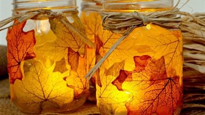 اصنعي بنفسك ديكور خريفي لمنزلك