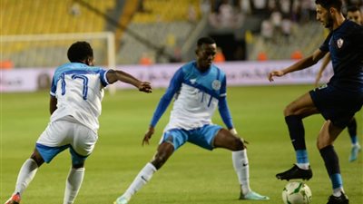 هدف عبدالمجيد يمنح الزمالك الفوز أمام فلامبو بدورى الأبطال