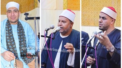 أمسية دينية في ذكرى ميلاد الرسول الكريم بمسجد البطايحى بالمنوفية