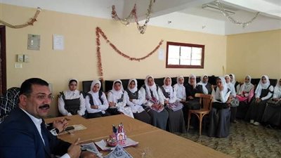 التغيرات المناخية فى محاضرة لطلاب الثانوية الزراعية بكفر الشيخ