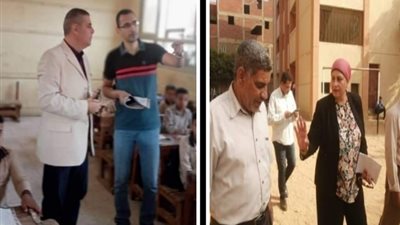 مدير ووكيل التعليم بالقليوبية يتابعان الدراسة بمدارس طوخ وقليوب
