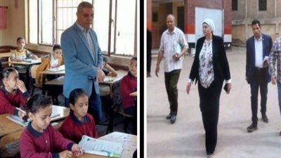 مدير ووكيل تعليم القليوبية يتابعان العملية التعليمية بقليوب وبنها