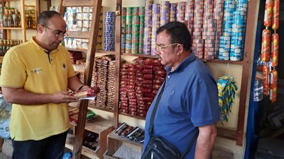 ضبط مخابز ومحلات مخالفة باجا بالدقهلية