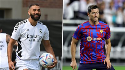 ليفاندوفسكى يثير مخاوف بنزيما قبل حفل الكرة الذهبية