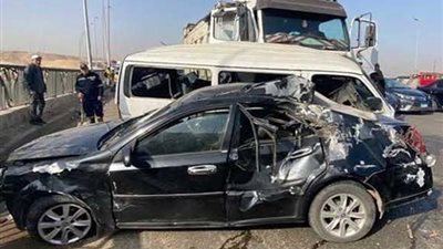حادث الدائري.. يجذب رواد السوشيال ميديا