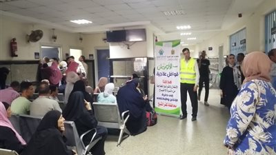 قافلة علاجية لأهالى قرى الحامول وقلين فى كفرالشيخ
