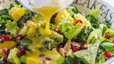 طريقة عمل سلطة البرتقال