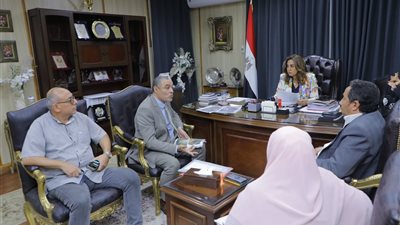 محافظ دمياط تناقش خطة خطوط الكهرباء المغذية لمحطات المياه والصرف