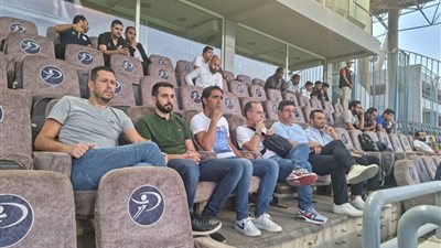 جهاز المنتخب يصل ملعب مباراة البنك و فاركو فى الدوري