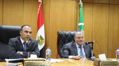 محافظ المنيا يتابع تنفيذ مشروعات المبادرة الرئاسية 
