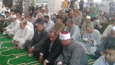 أفتتاح مسجد النور بالواسطى بتكلفة 2.5 مليون جنيه..صور