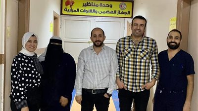 اجراء16حالة منظار تشخيصي وقولون وربط دوالي فى الزقازيق
