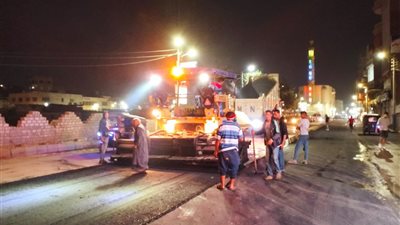 الجيزة: تطوير ورصف عدداً من الشوارع بالطالبية وكرداسة والبدرشين