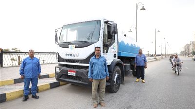 شركة مياه بنى سويف تتأهب للأمطار المتوقعة