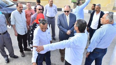 محافظ أسيوط يتفقد لمسار رحلة العائلة المقدسة