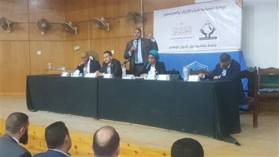 نواب التنسيقية يديرون حوارا مفتوحا مع طلاب جامعة دمنهور .. بحضور بكير وعلام