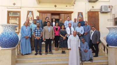 وفد «التنسيقية» يلتقى قيادات الكنيسة الأرثوذكسية والكاثولوكية بـ « أسيوط» لدعم الحوار الوطني