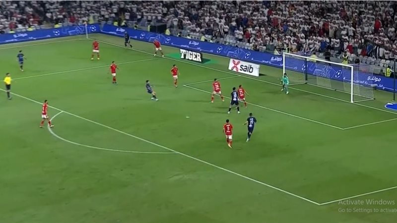 زيزو يهدر فرصة إحراز
