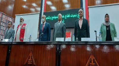 محافظ القليوبية ورئيس جامعة بنها يشهدان احتفالية مبادرة يوم الوفاء