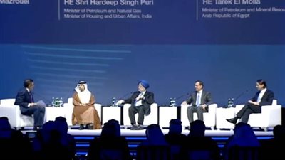 الملا يستعرض استراتيجية مصر لتأمين إمدادات الطاقة خلال 