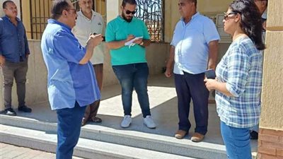 رئيس مدينة سفاجا يتفقد لجنة متابعة المشروعات برئاسة السكرتير المساعد