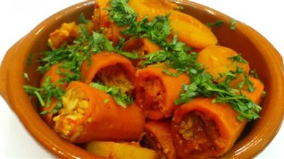طريقة عمل محشي الجزر