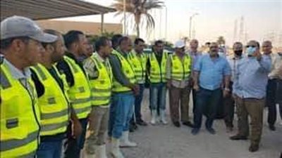 غسيل شبكات مياه الشرب بـمحافظات القناة