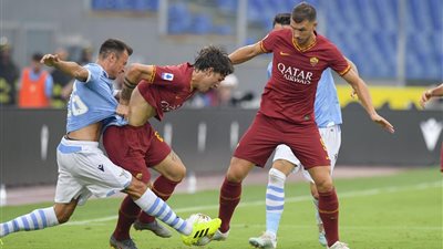 ديربي العاصمة.. لاتسيو يفوز على روما بهدف دون رد بالدورى الايطالى