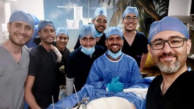 إجراء جراحة معقدة لإصلاح تشوه بالفخذ والساق بمستفى بنها الجامعي