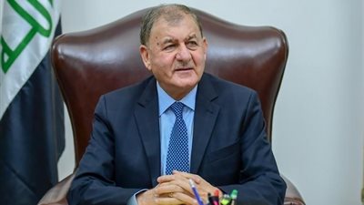 الرئيس العراقي يؤكد الحاجة لدعم التمويل اللازم لمواجهة تغير المناخ