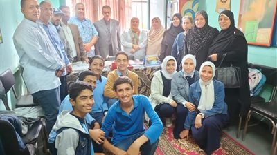فوز مدرسة الحرة بنين علي مدرسة أبوبكر الصديق بنات اعدادي