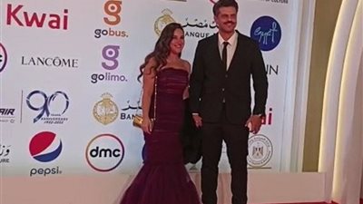 الظهور الاول لـ شيرى عادل وزوجها طارق صبرى بعد الزواج