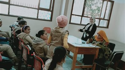 تعزيز مفهوم ترشيد المياه لدى طلاب المدارس بنى سويف